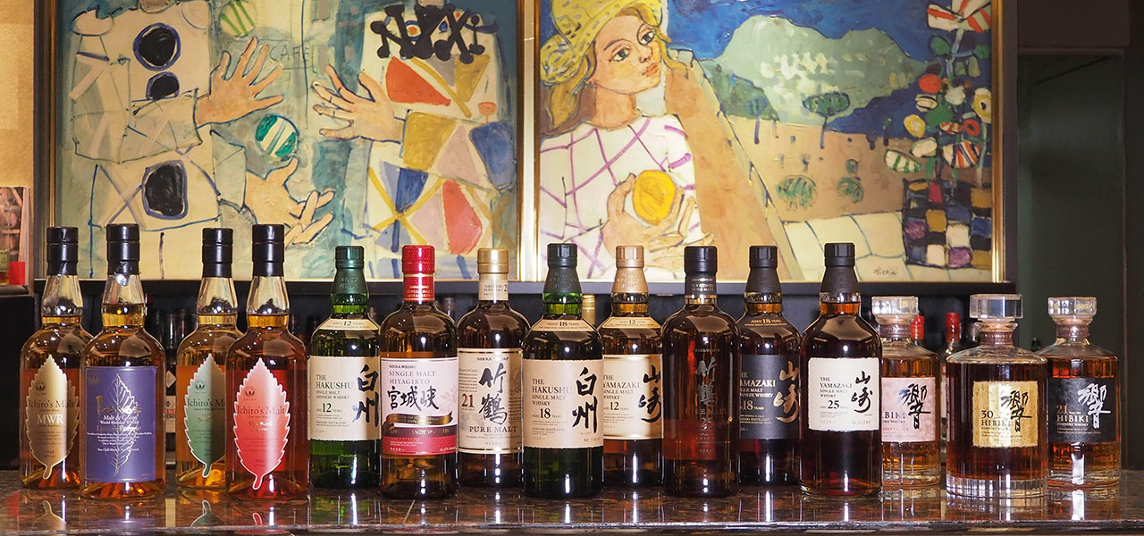 超希少！入手困難な銘柄も。ホテル秘蔵のジャパニーズウイスキーが数量限定で登場｜HOTEL NEW OTANI