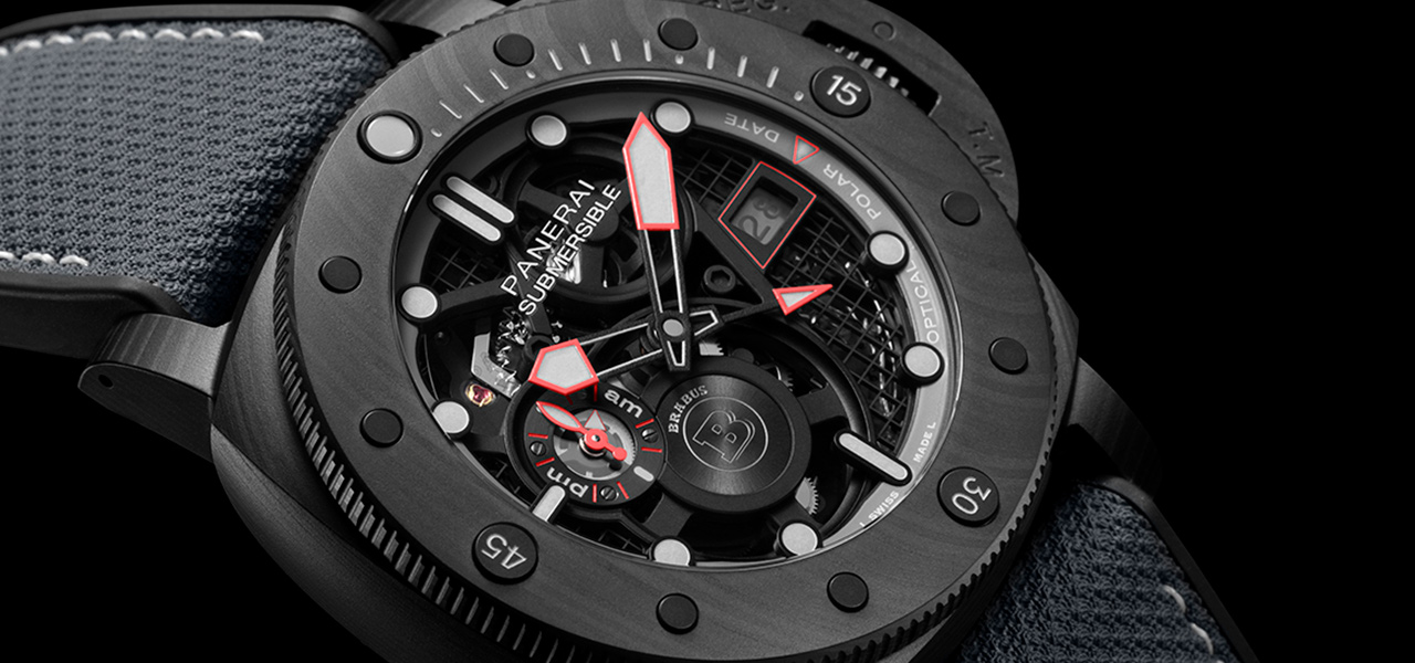 パネライとブラバスが初コラボ! パネライ サブマーシブル S ブラバス Black Ops エディション|PANERAI