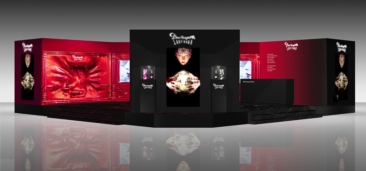THE QUEENDOMの世界観を体現した「ドン ペリニヨン×レディー・ガガ ポップアップストア」が登場！限定ギフトボックスも販売 ｜DOM PÉRIGNON