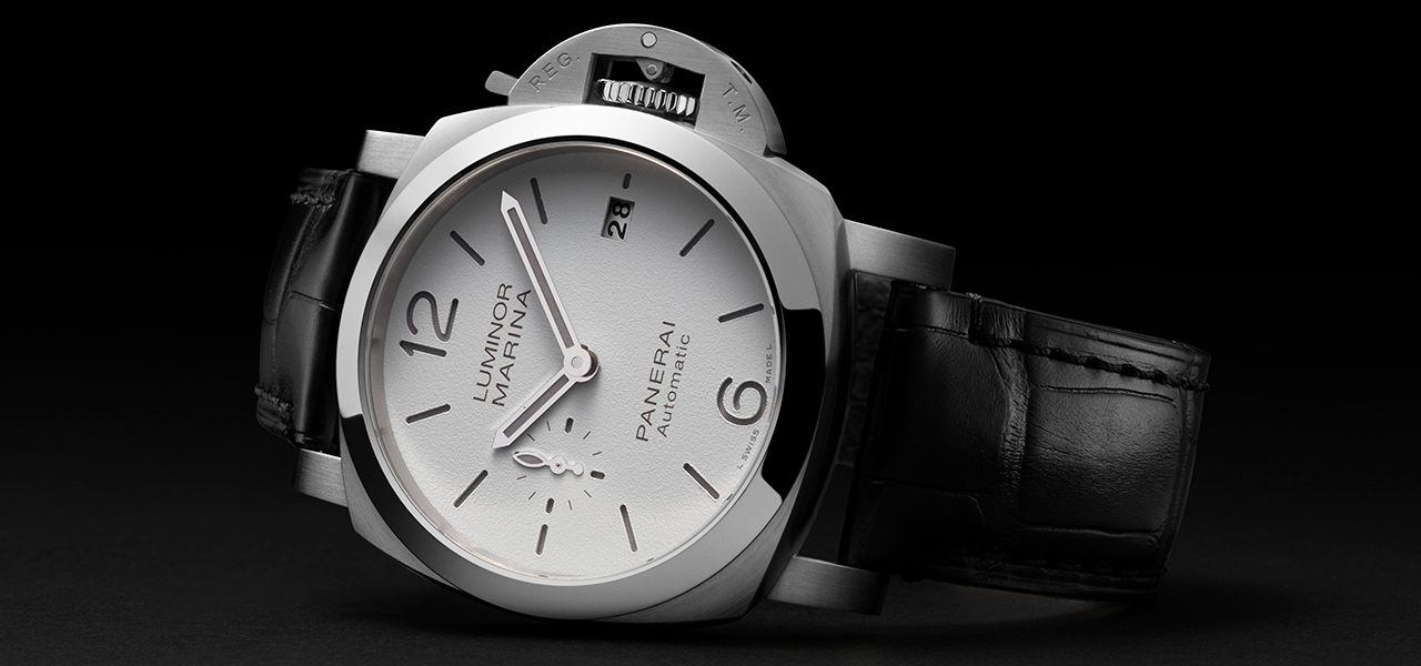 アイコニックなルックスはそのまま、腕載せがいい40ミリ径にダウンサイズ|PANERAI