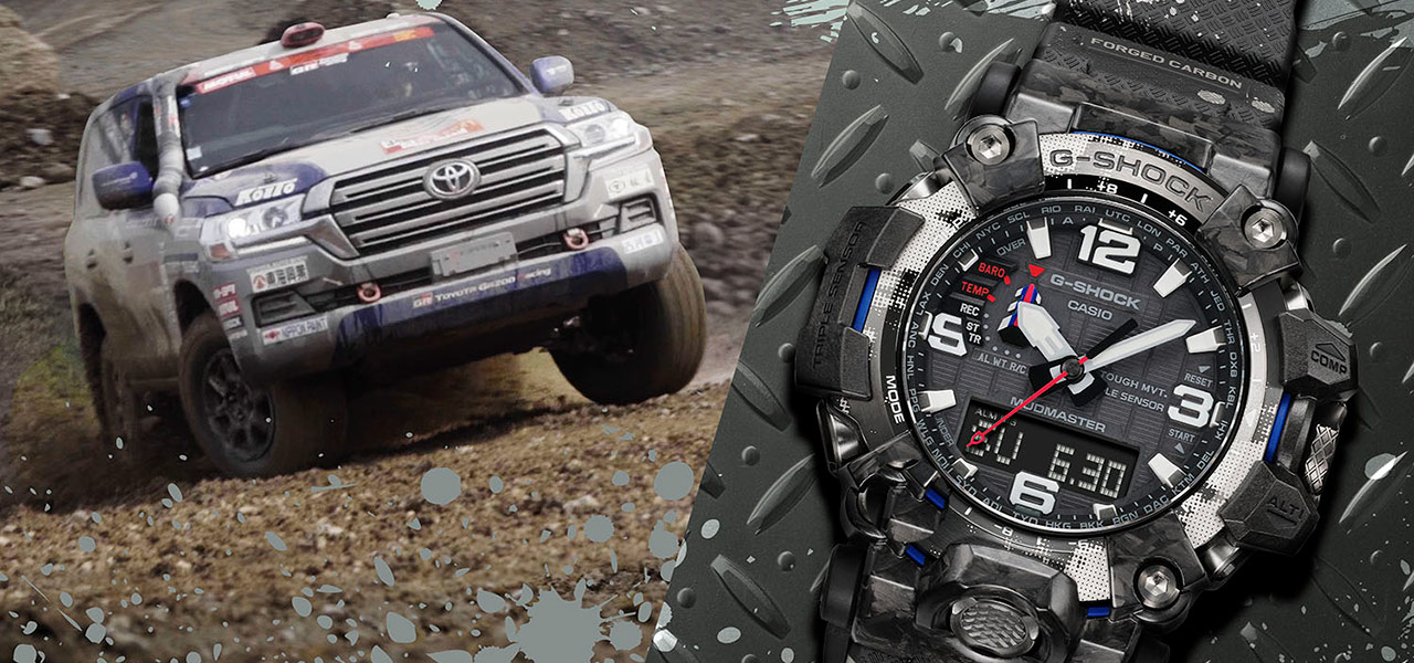 G-SHOCKにトヨタラリー車コラボレーションモデルが登場|G-SHOCK