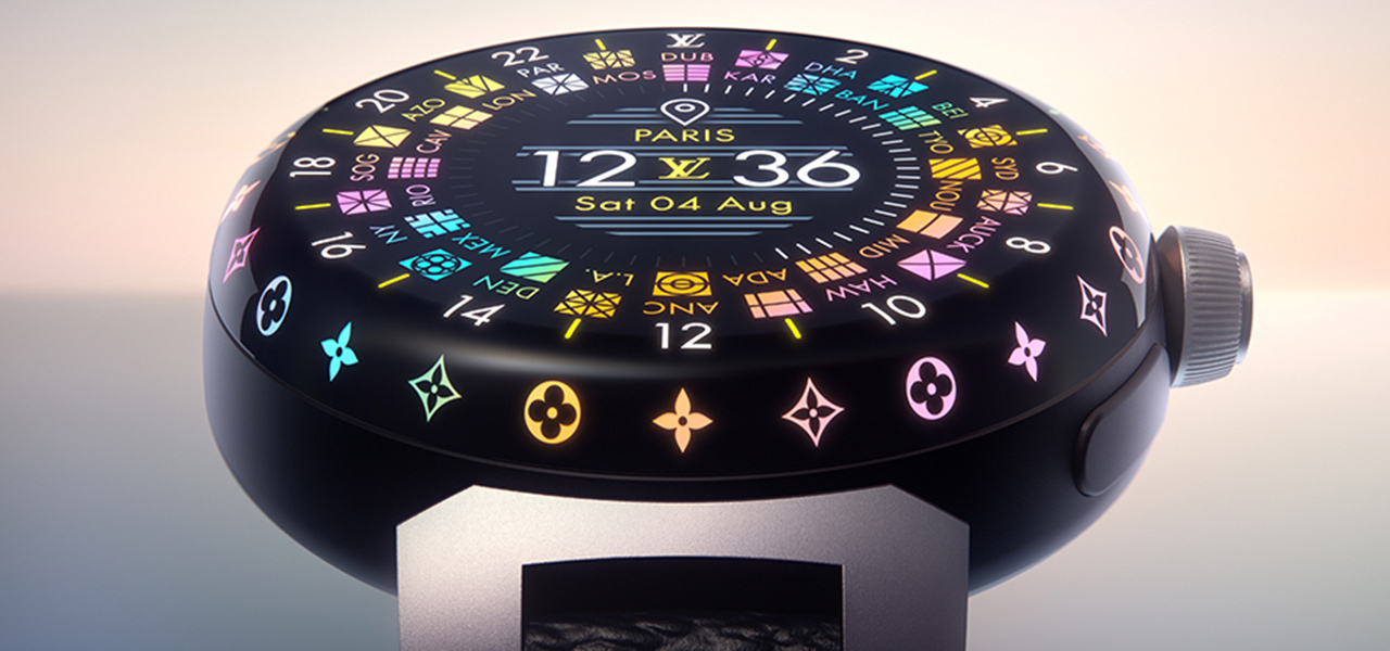 ルイ・ヴィトンが手掛けたヴィジュアルリッチなスマートウオッチ|LOUIS VUITTON