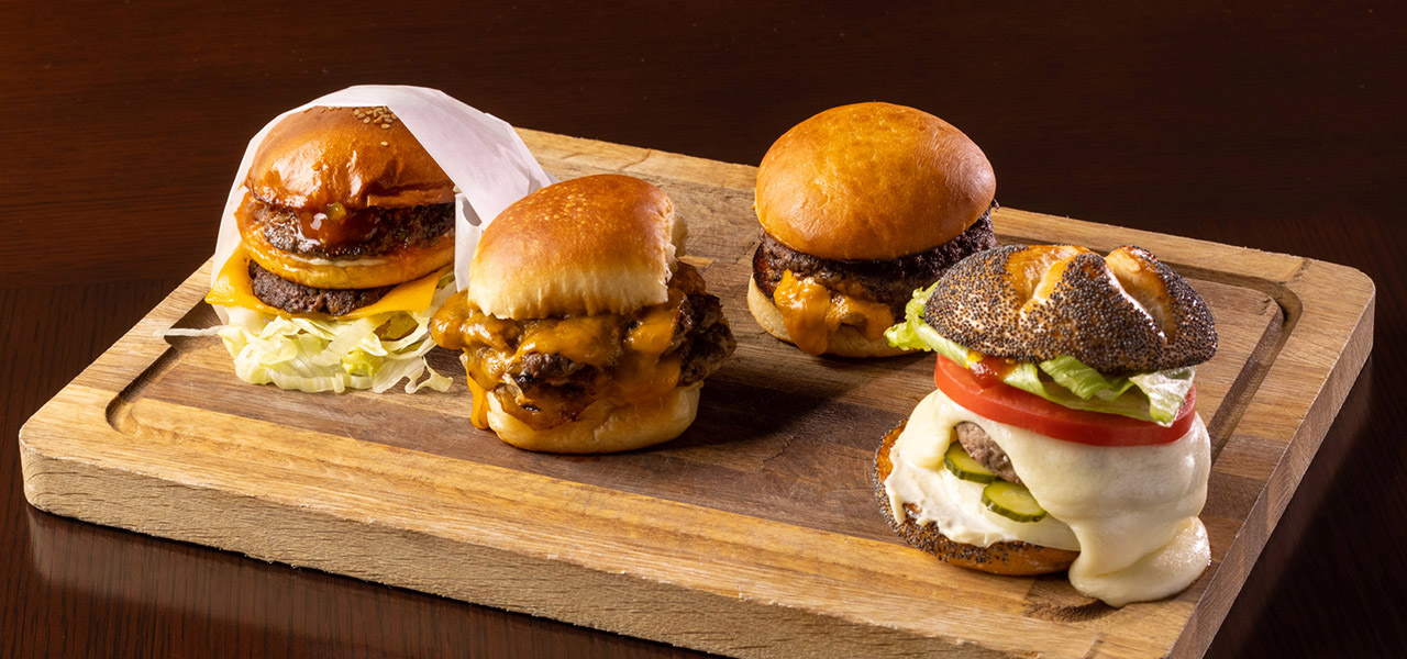 これが原点。ハンバーガー誕生初期の5種類を再現「テイスト オブ アメリカ」｜GRAND HYATT TOKYO