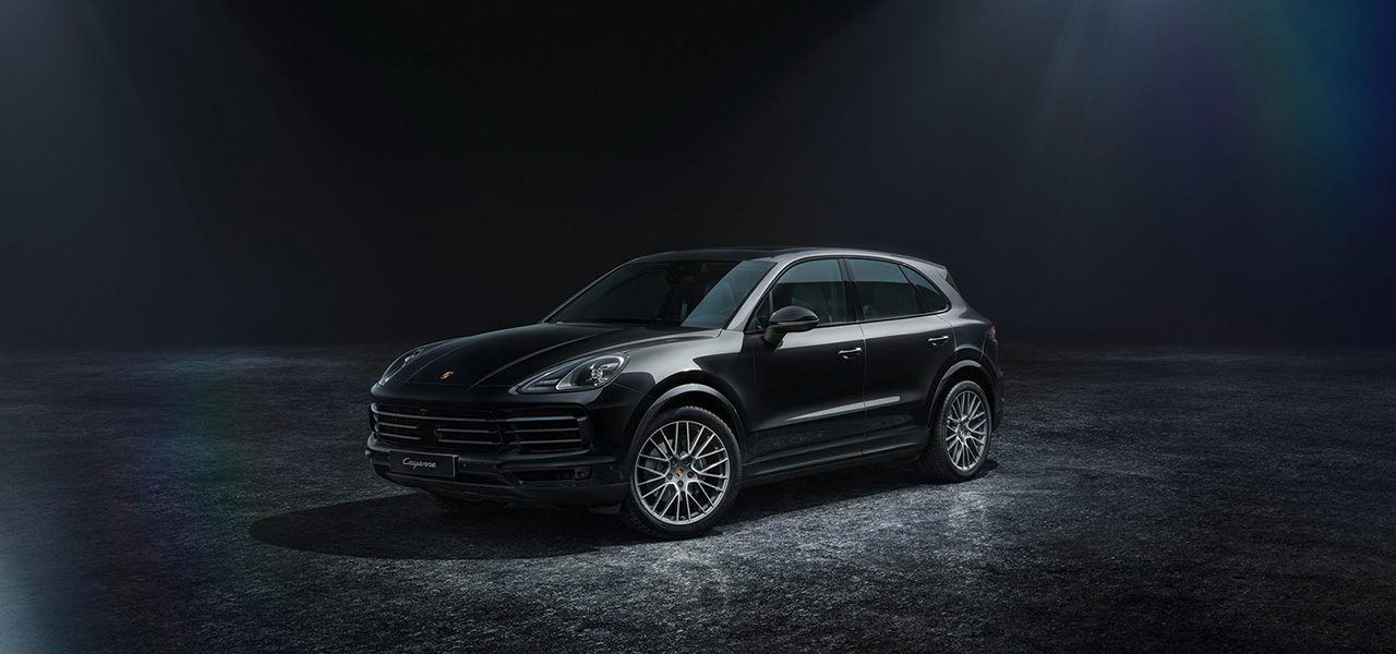 ポルシェ カイエンにサテンプラチナ塗装のデザインエレメントが光る特別仕様車|Porsche