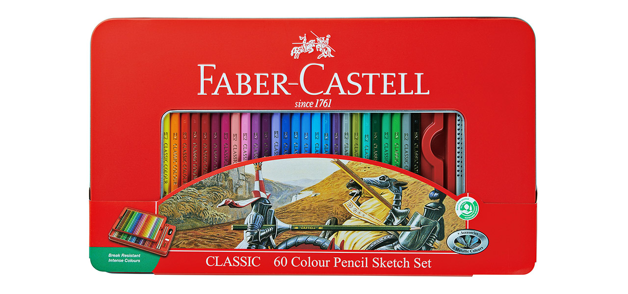 老舗筆記具メーカーによる「ファーバーカステル 色鉛筆48色/60色」｜FABER-CASTELL