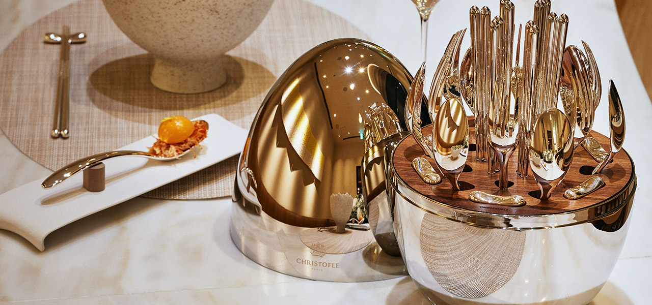 和食やアジア料理にアプローチしたカトラリーセット「MOOD ASIA」｜Christofle
