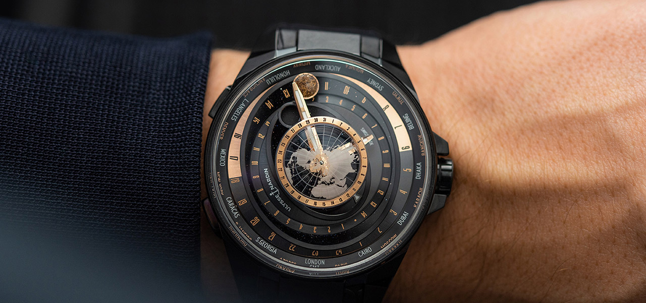 天文時計といえば、ユリス・ナルダン。惑星軌道を忠実に再現した新作｜ULYSSE NARDIN
