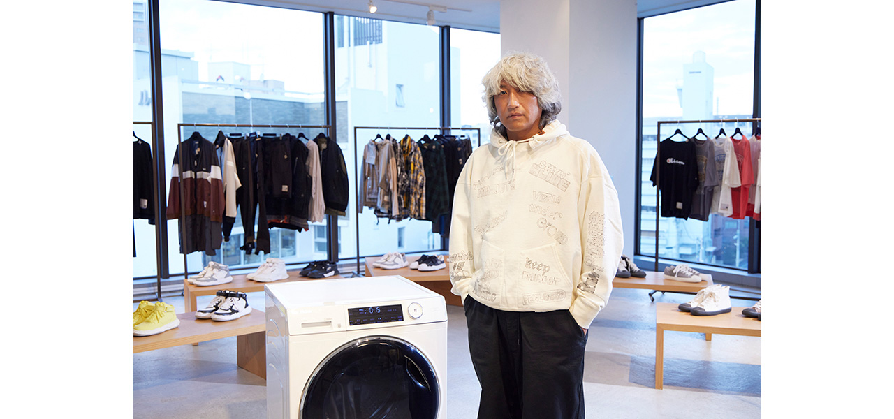 ミハラヤスヒロ、齢五十にして洗濯を知る【前編】｜Haier