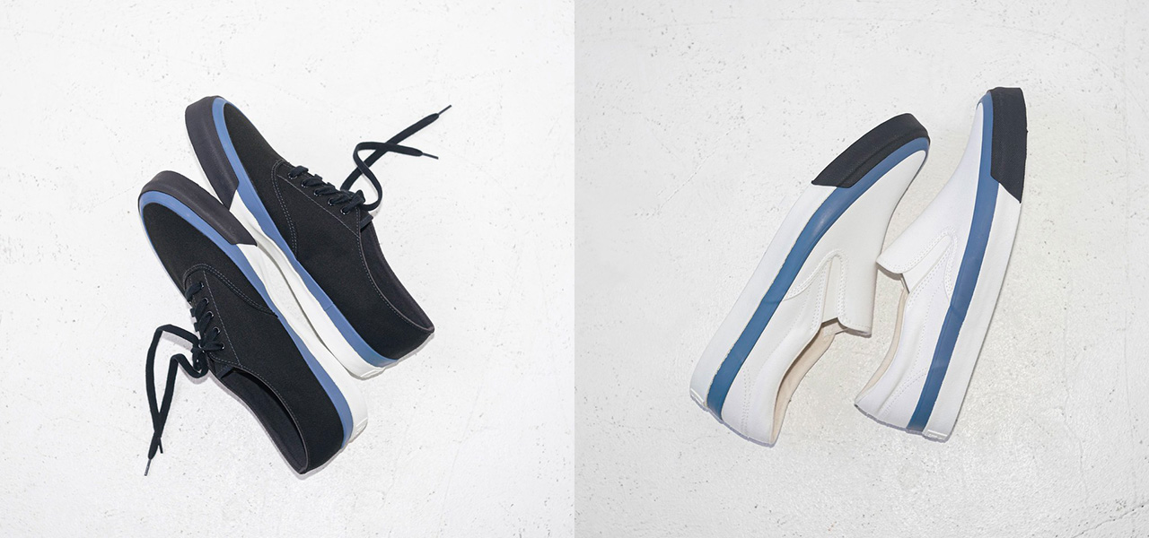 人気の定番シューズ「ASAHI DECK」を色付きラバーでアレンジ｜ASAHI