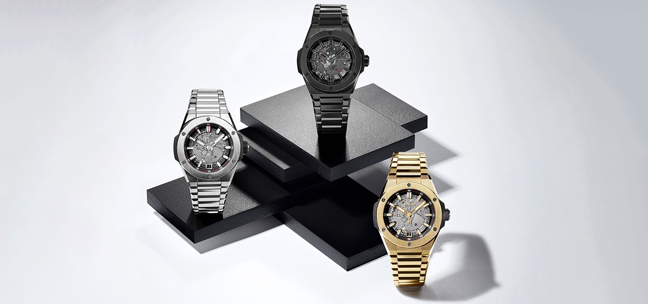 クロノグラフ機構を外してシンプル化。「ビッグ・バン インテグラル タイム オンリー」|HUBLOT