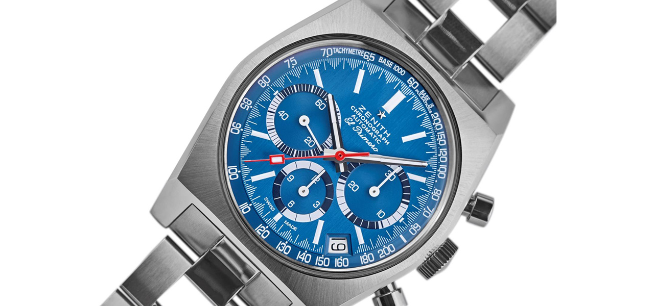 デザインリッチな顔、小ロットの希少性、注目の小径。話題性抜群のエル・プリメロ|ZENITH