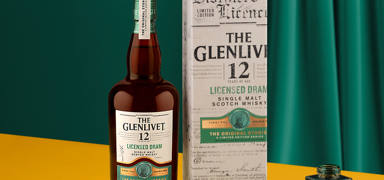 はじまりのシングルモルト。限定品「ザ・グレンリベット 12年 ライセンスド・ドラム」が登場｜THE GLENLIVET
