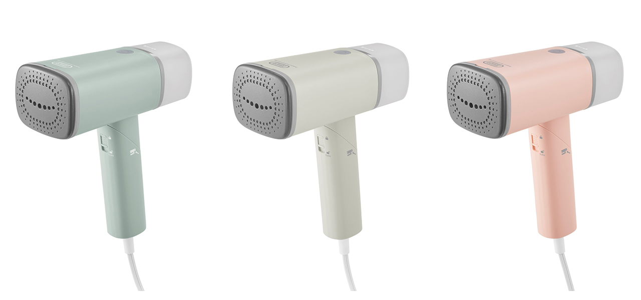 衣類のシワ取りをはじめ、脱臭・除菌機能まで搭載したハンディスチーマー発売|Toffy