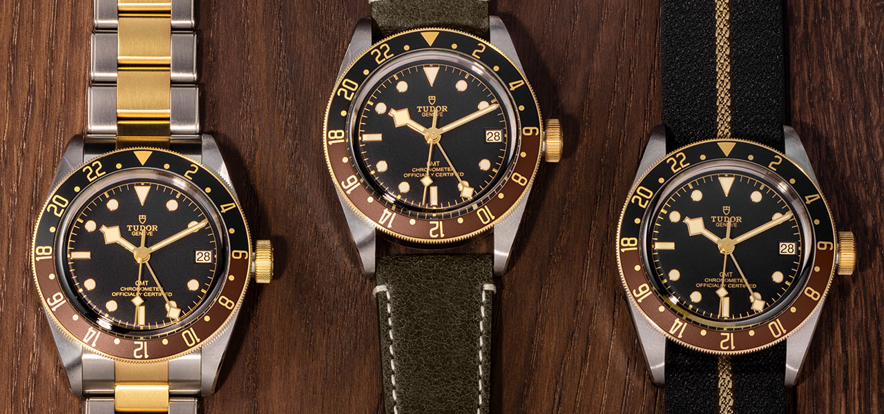 際立つネオヴィンテージな佇まい。新作「ブラックベイ GMT S&G」|TUDOR