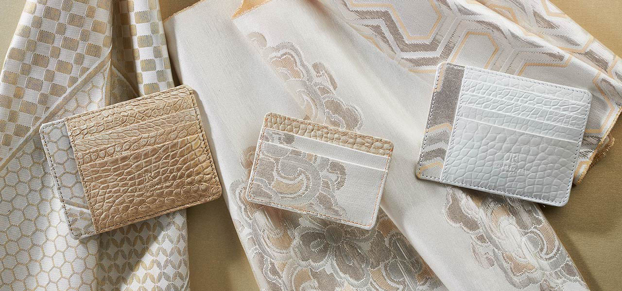 京都の老舗織元とコラボレートした個性極まるスモールレザーアイテム｜JEAN ROUSSEAU