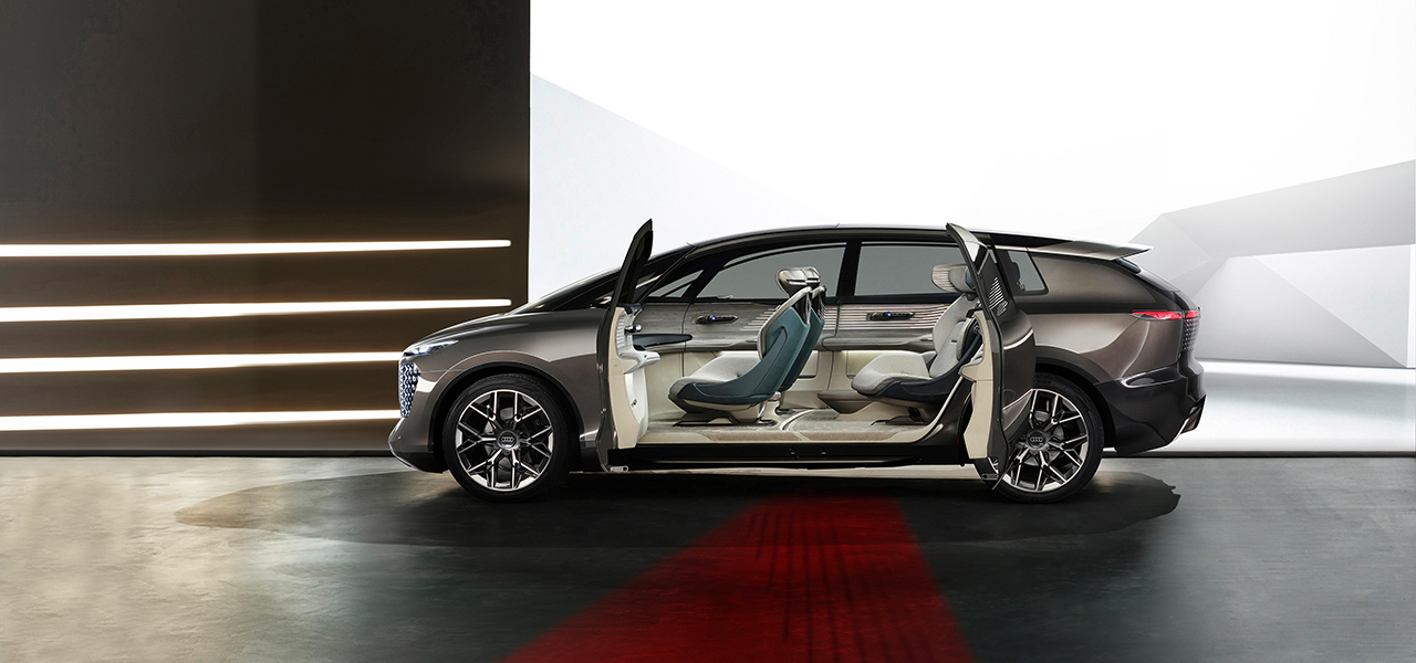 アウディが未来の大都市での活用を見据えて開発したEVコンセプトモデルとは?|Audi