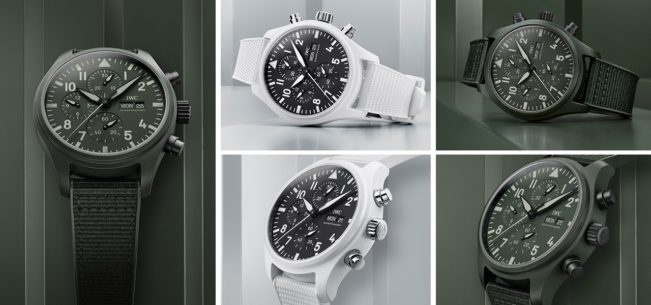 人気シリーズ「トップガン」に、2色のプレミアムセラミックカラーが登場｜IWC