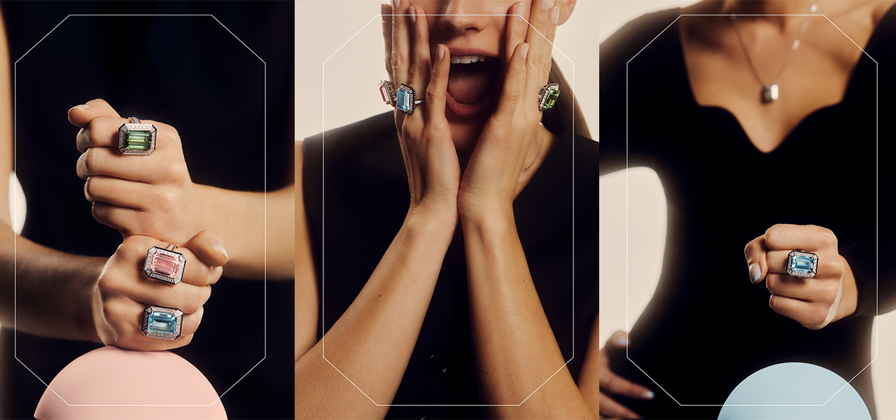 幾何学的なデザインが魅力の「ヴァンドーム リズレ」に新作ジュエリーが登場|BOUCHERON