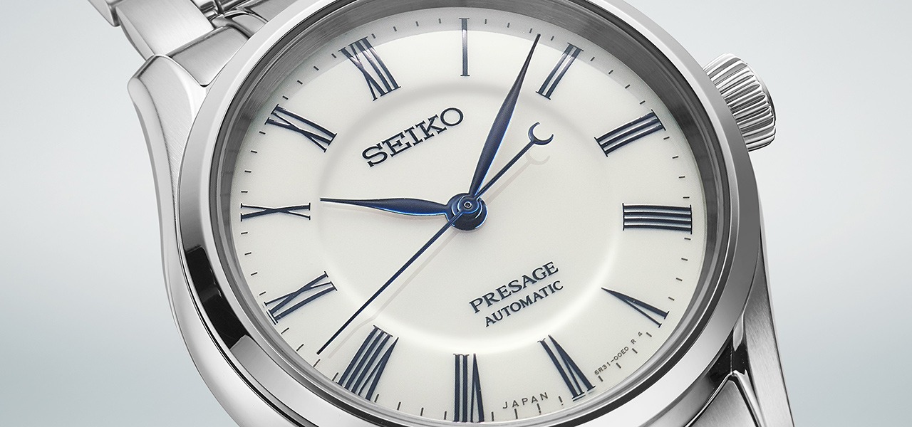 <セイコー プレザージュ>優美な艶やかさを持つ白磁の有田焼ダイヤルモデルが登場|SEIKO