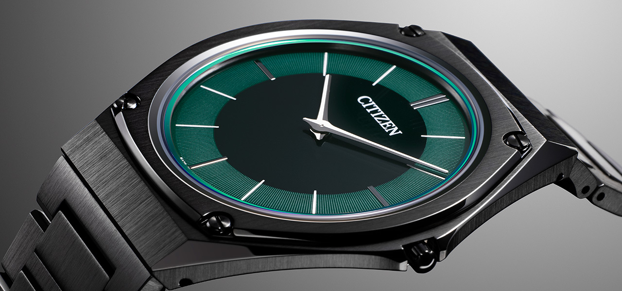 モダンであり、オーセンティックでもある。「エコ・ドライブ ワン」ブラック×フォレストグリーンの限定モデル｜CITIZEN