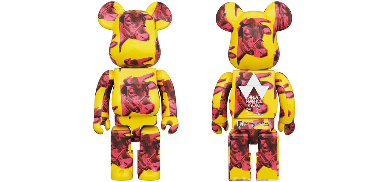 大回顧展「アンディ・ウォーホル・キョウト」の数量限定BE@RBRICK付前売りチケットが登場 | MEDICOM TOY