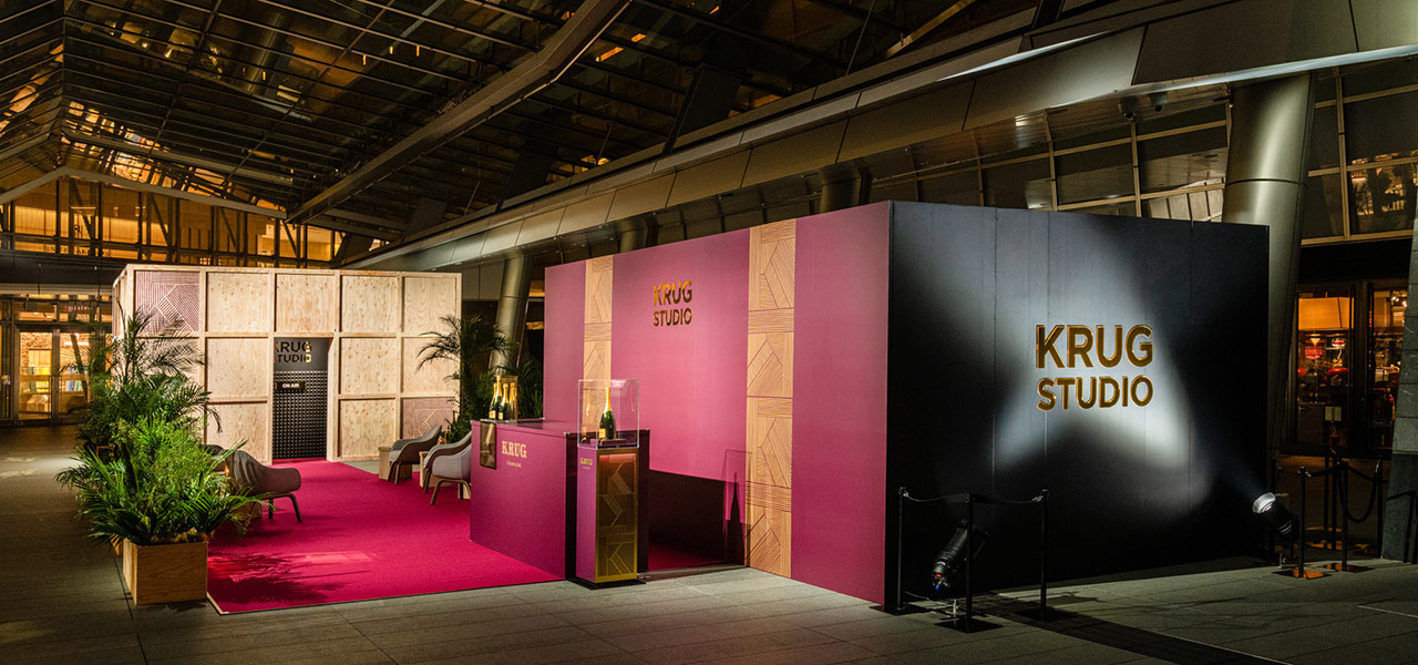 クリュッグ日本初。誰でも参加できる体験型イベント「KRUG STUDIO」開催｜KRUG