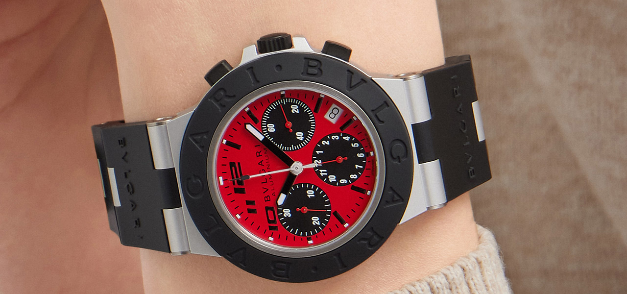 数量限定1000本! ブルガリ×ドゥカティ、コラボレーションウオッチ|BVLGARI