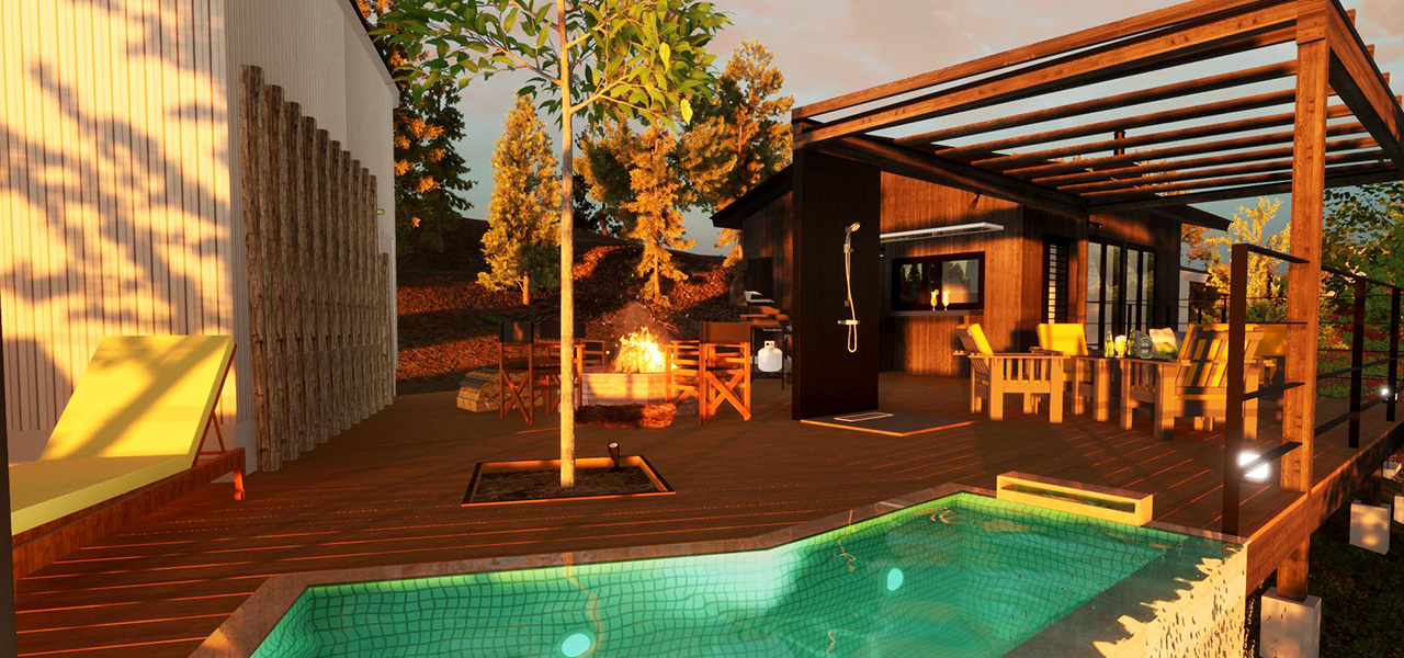 自然の心地良さを体験。1日1組限定のサウナダイニングが群馬にオープン｜MOOSKA DE STUBEN