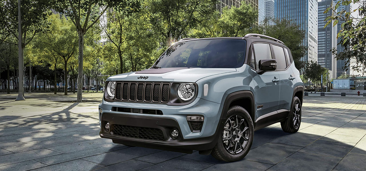 リサイクル素材をシートに用いたエシカルなPHEVレネゲードの限定車|Jeep®