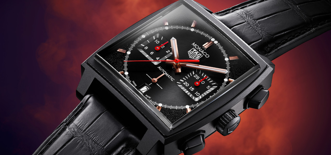 伝統デザインを現代解釈。アヴァンギャルドな「モナコ クロノグラフ」|TAG HEUER