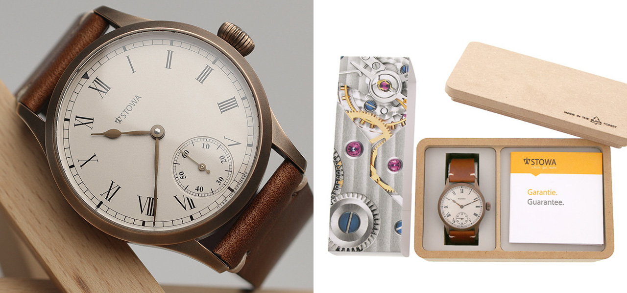 エイジングを楽しめる、清楚な大人顔のブロンズケースモデル｜STOWA