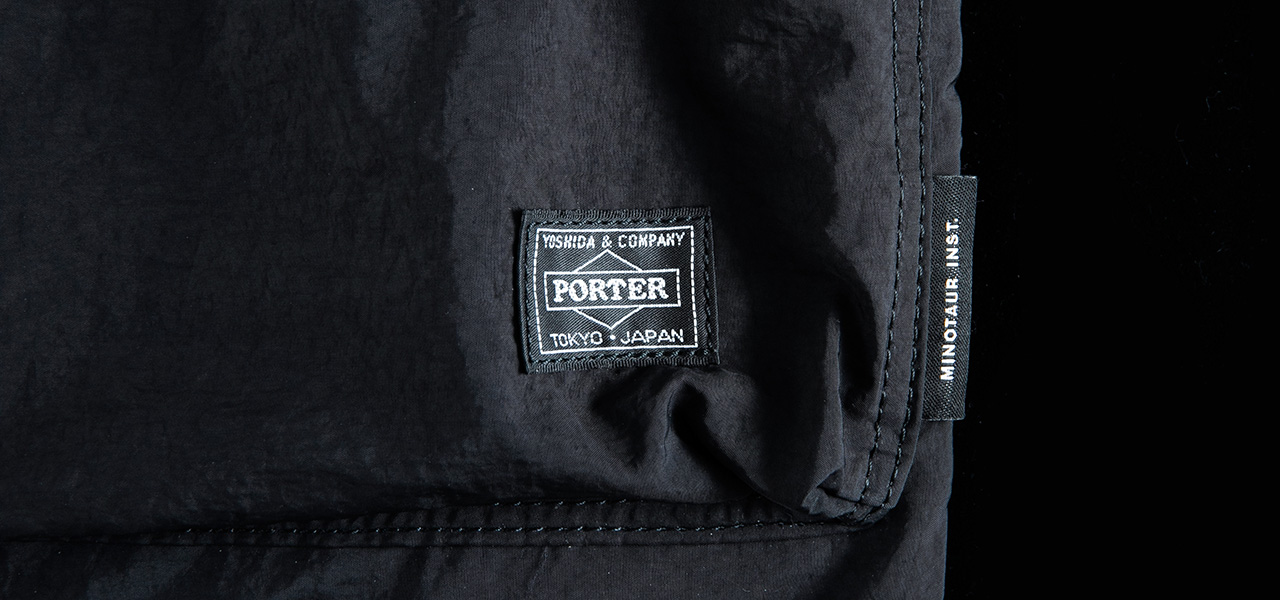 ミノトールとポーターのコラボレーション第2弾アイテムが登場|MINOTAUR INST.×PORTER