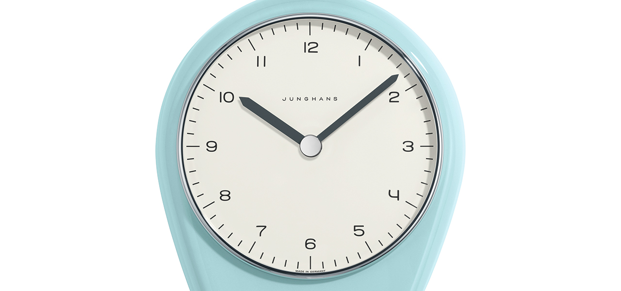名品時計をキッチンに! シンプルモダンな「max bill キッチンクロック」|JUNGHANS