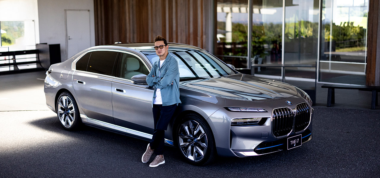 歌舞伎俳優 中村獅童が語る、新たなる時代を創造するラグジュアリーセダンBMW i7の魅力|BMW