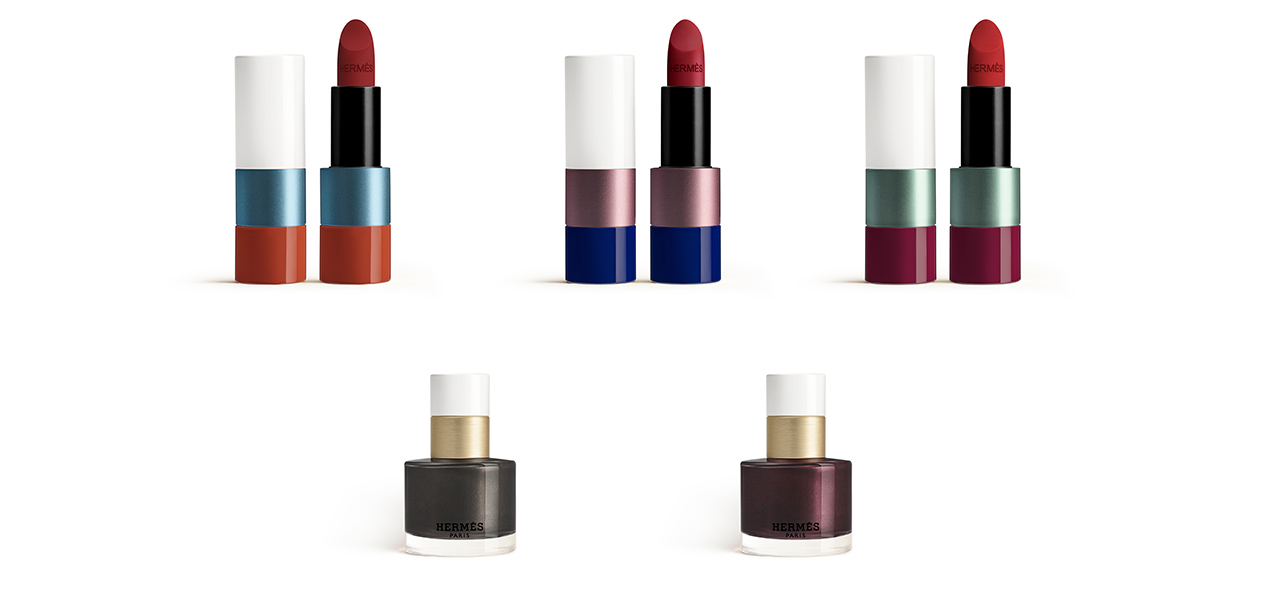 秋冬を彩る、エルメスのリップスティック＆ネイルカラー｜HERMÈS