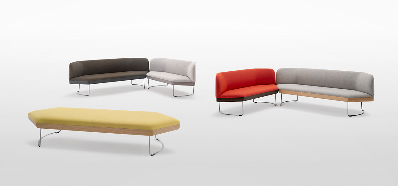 リング、ジグザク、タイル状。組み合わせを自在に楽しめるソファシステム『Calisson』|arti