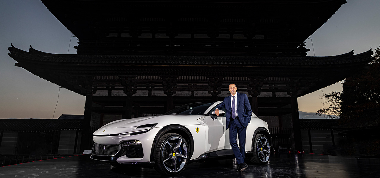 プロサングエが日本上陸──フェラーリジャパン社長が語る、同車がSUVではない理由|Ferrari