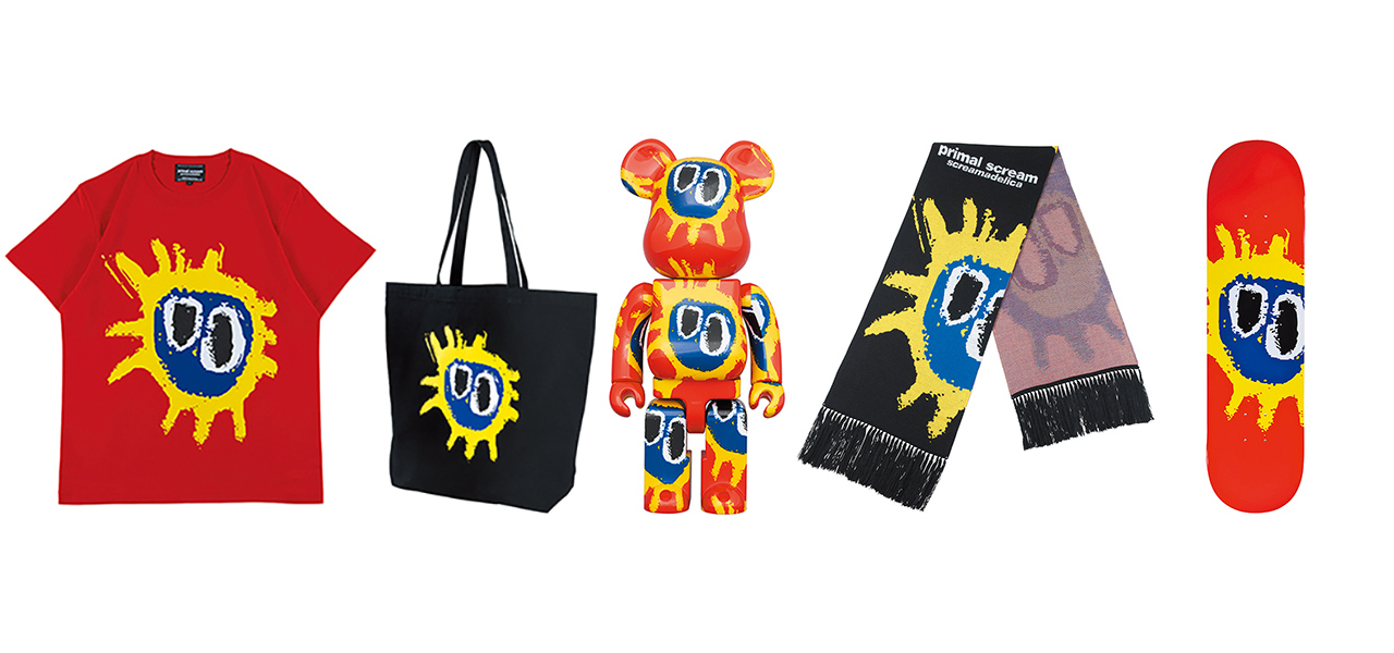 プライマル・スクリームの名盤『スクリーマデリカ』がBE@RBRICKで登場。MLEからは関連アイテムが10種 | MEDICOM TOY