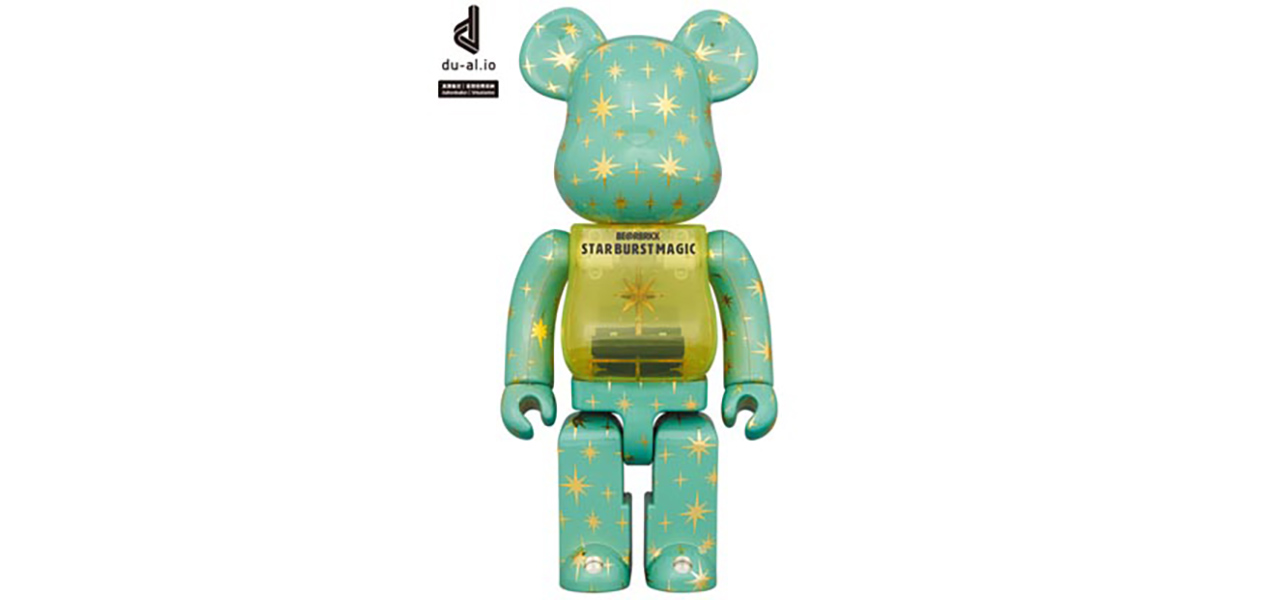 BE@RBRICK STAR BURST MAGIC 400%|MEDICOM TOY