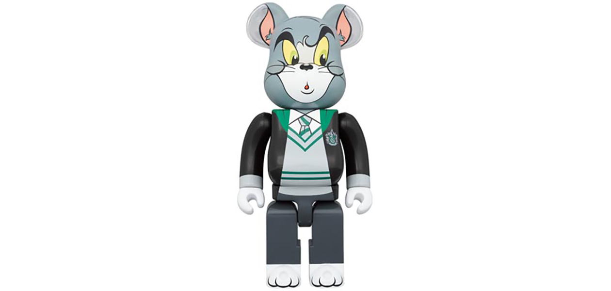 BE@RBRICK TOM in Hogwarts House Robe 1000% (TOM AND JERRY)|MEDICOM TOY