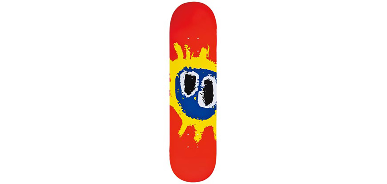 MLE Primal Scream "screamadelica" SKATEBOARD DECK "screamadelica" |MEDICOM TOY