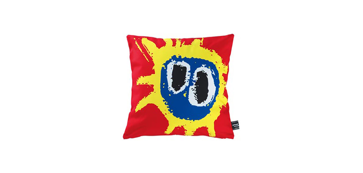 MLE Primal Scream "screamadelica" SQUARE CUSHION "screamadelica"|MEDICOM TOY