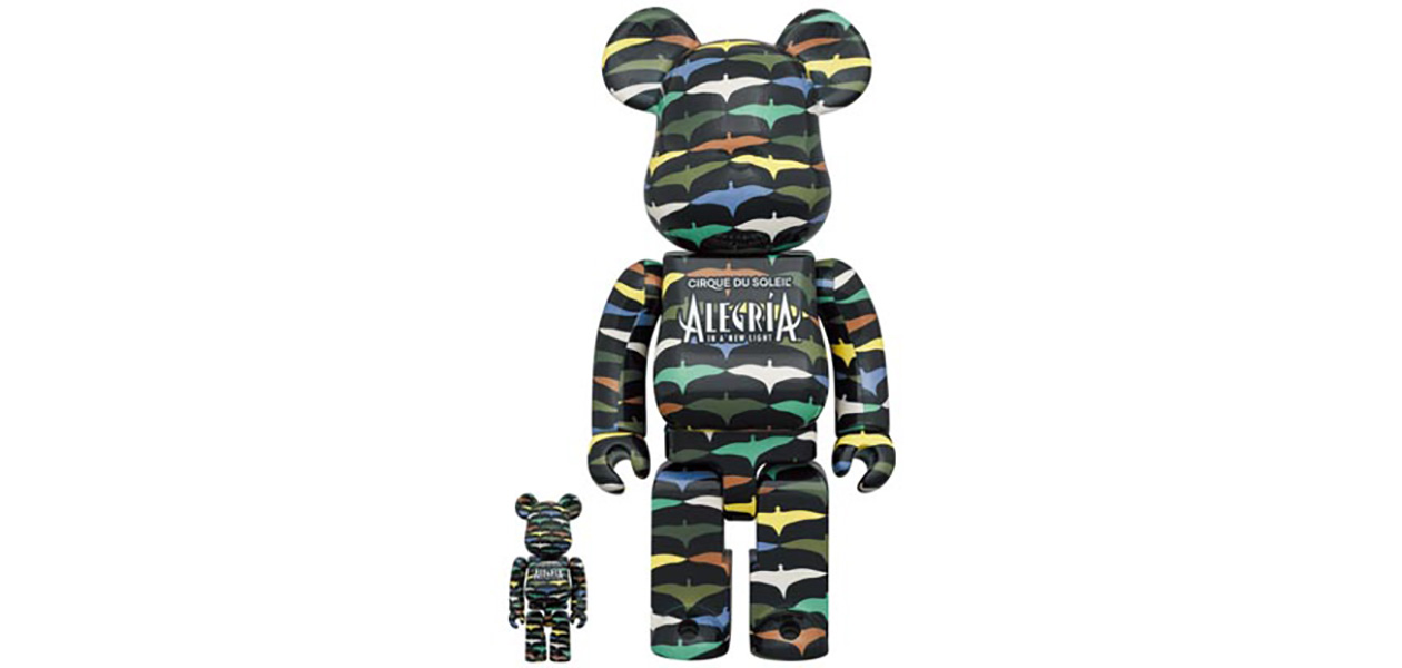 BE@RBRICK ALEGRIA -IN A NEW LIGHT- 100% & 400%|MEDICOM TOY