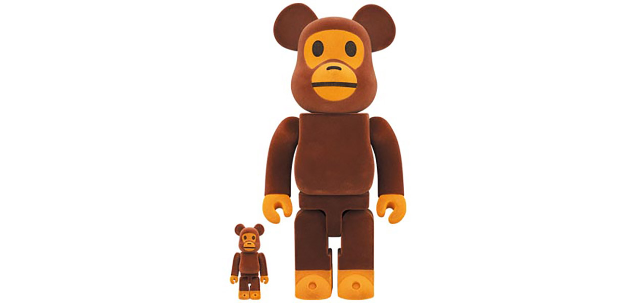 BE@RBRICK BABY MILO(R) Flocky Ver. 100% & 400%