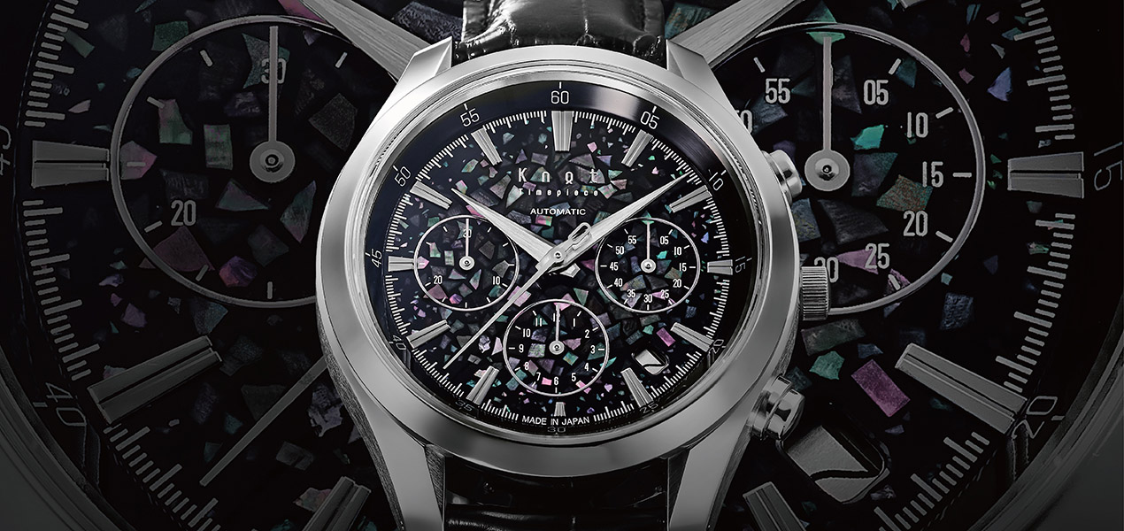 美しき伝統工芸が輝く。ノットから螺鈿細工を施したモデルが登場｜Knot