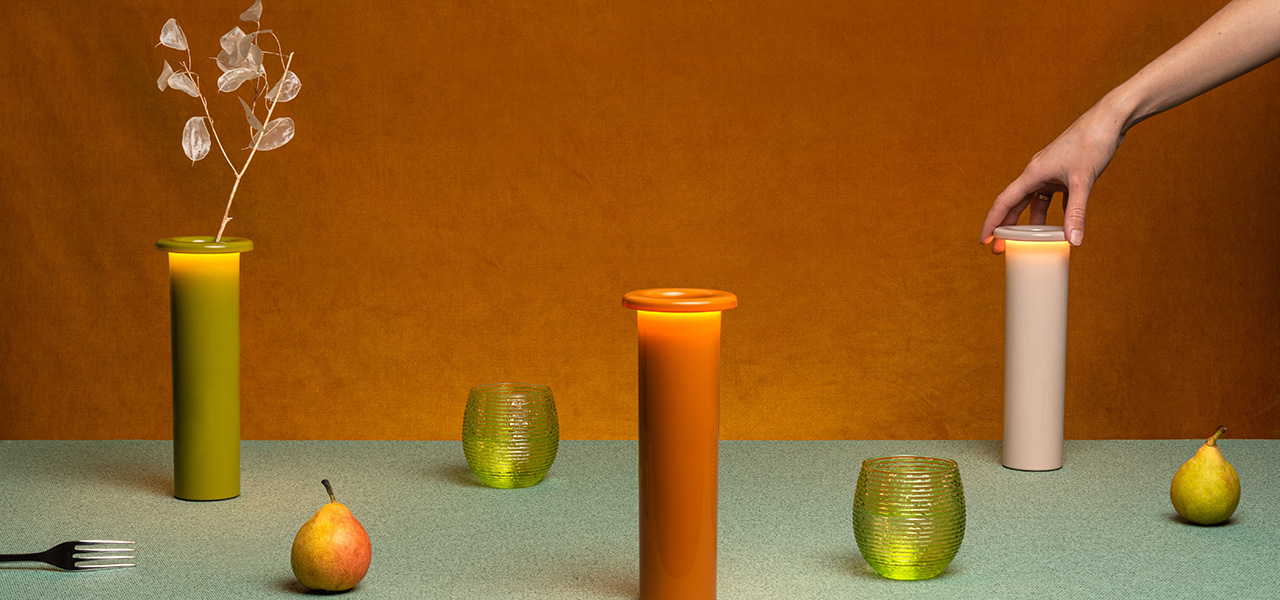 限られたスペースをエレガントに演出。照明と花瓶がひとつになった「ブーケ」｜Magis