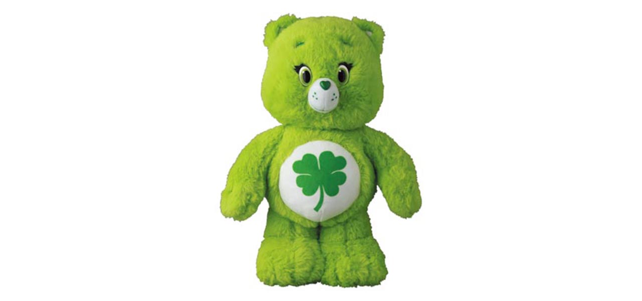 Care Bears(TM) PLUSH Good Luck Bear(TM)|MEDICOM TOY