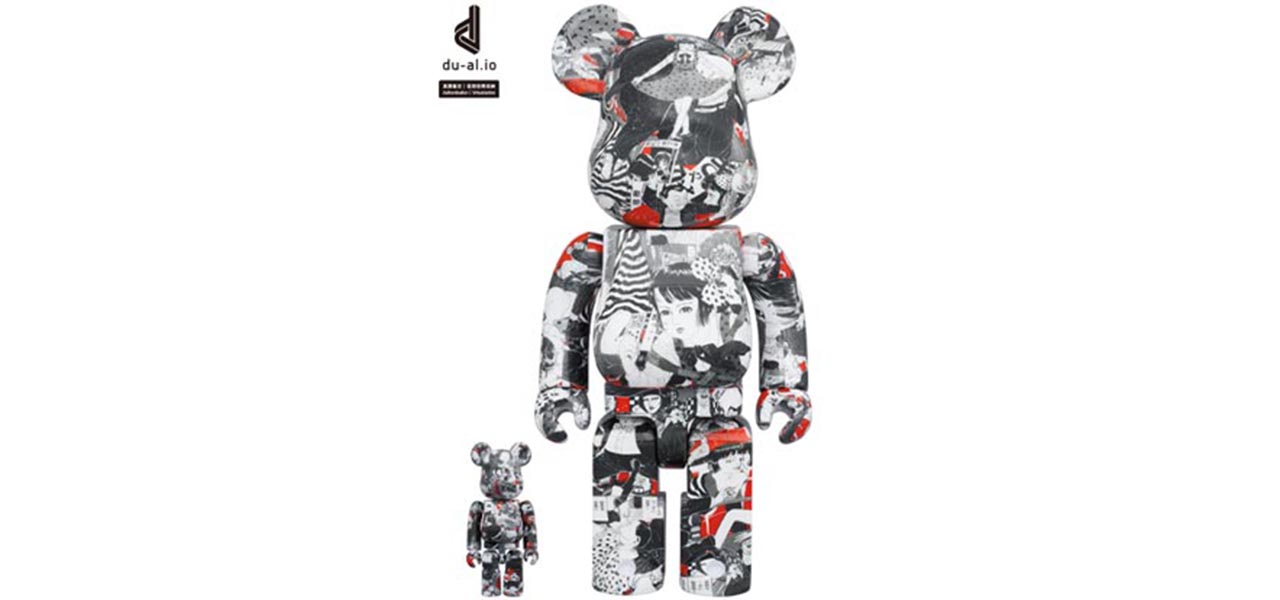 BE@RBRICK MEEWEE×Suehiro Maruo 少女椿 100% & 400%|MEDICOM TOY