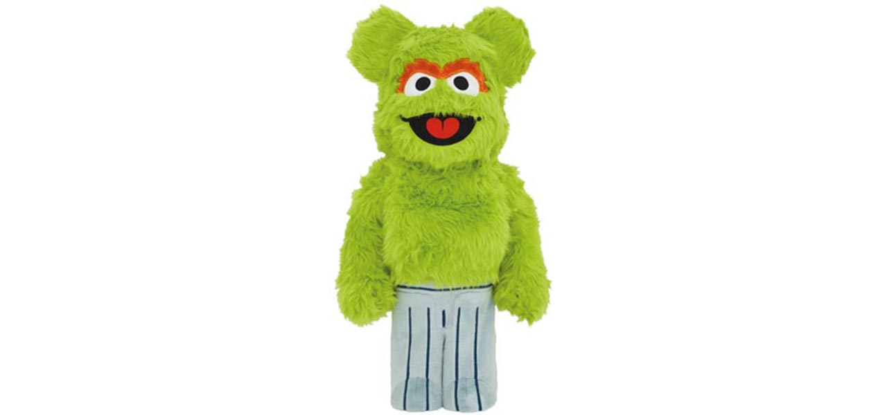 BE@RBRICK OSCAR THE GROUCH Costume Ver. 1000%|MEDICOM TOY