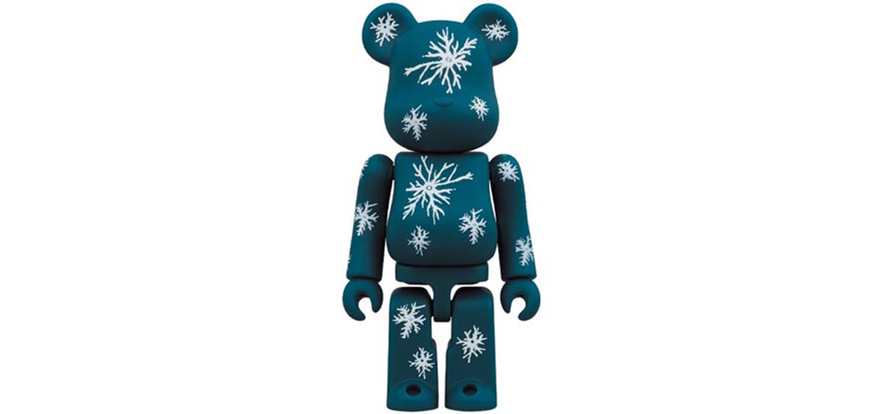 白い恋人 × BE@RBRICK 雪の結晶 100%|MEDICOM TOY